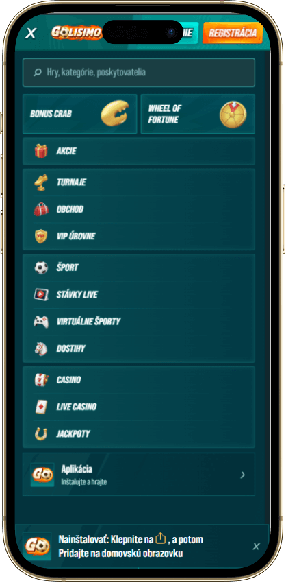 Golisimo Casino Mobile